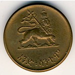 Ethiopia, 1 cent, 1936