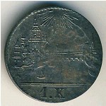 Frankfurt, 1 крейцер, 1839