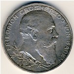 Baden, 5 mark, 1902