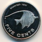 Micronesia., 5 cents, 2012