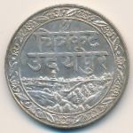 Mewar, 1 rupee, 1928