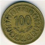 Tunis, 100 миллим, 1983&ndash;1997