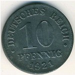 Германия, 10 пфеннигов (1917&ndash;1922 г.)