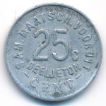 Belgium, 25 centimes, 1880