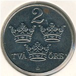 Швеция, 2 эре (1917&ndash;1920 г.)