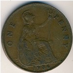 Великобритания, 1 пенни (1928&ndash;1936 г.)