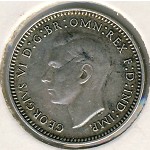 Австралия, 3 пенса (1938&ndash;1944 г.)