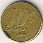 Бразилия, 10 сентаво (2002 г.)