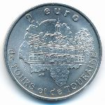 France., 2 euro, 1997