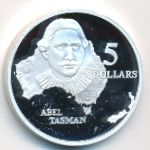Australia, 5 dollars, 1993