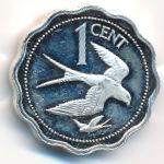 Belize, 1 cent, 1975–1981