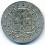 Jamaica, 1/2 penny, 1904–1910