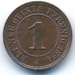 German New Guinea, 1 pfennig, 1894