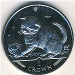 Isle of Man, 1 крона, 2000