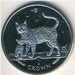 Isle of Man, 1 крона, 2002