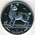 Isle of Man, 1 крона, 1994