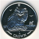 Остров Мэн, 1 крона (1995 г.)