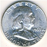 США, 1/2 доллара (1963 г.)