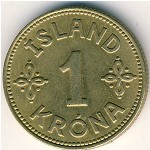Iceland, 1 krona, 1940