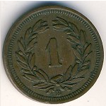 Швейцария, 1 раппен (1902&ndash;1941 г.)