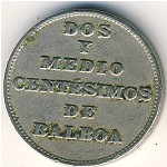 Panama, 2 1/2 centesimos, 1929