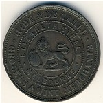 Австралия, 1 пенни (1860 г.)