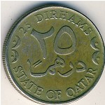 Катар, 25 дирхам (1998&ndash;2003 г.)