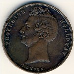 Австралия, 1 пенни (1857&ndash;1858 г.)