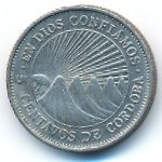 Nicaragua, 5 centavos, 1972