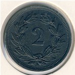 Швейцария, 2 раппена (1942&ndash;1946 г.)