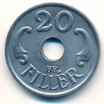 Hungary, 20 filler, 1941–1944
