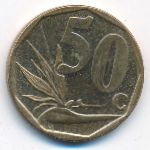 South Africa, 50 cents, 2011