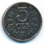 Luxemburg, 5 centimes, 1918–1922
