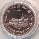 Monaco., 1 euro cent, 2005