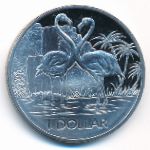 Виргинские острова, 1 доллар (2021 г.)