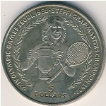 Niue, 5 dollars, 1988