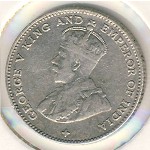 Straits Settlements, 10 cents, 1918&ndash;1920
