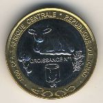 Chad., 4500 francs CFA, 2005