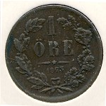 Швеция, 1 эре (1873 г.)