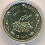 Jersey., 20 euro cent, 2003