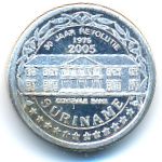 Suriname., 1 euro cent, 2005
