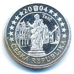 Czech., 2 euro cent, 2004