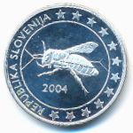 Slovenia., 50 euro cent, 2004