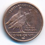Los Coyotos Indians., 1 cent, 2011