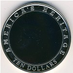 Liberia, 10 долларов, 2002