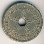 Belgian Congo, 20 centimes, 1909
