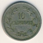 Ecuador, 10 centavos, 1919