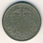 Боливия, 10 сентаво (1895 г.)