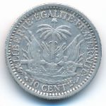 Haiti, 10 centimes, 1881–1894