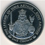 Isle of Man, 1 крона, 1996